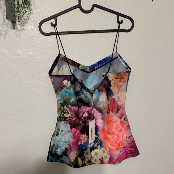 NWT Ted Baker Focus Bouquet printed Cami - Picture 4 of 5